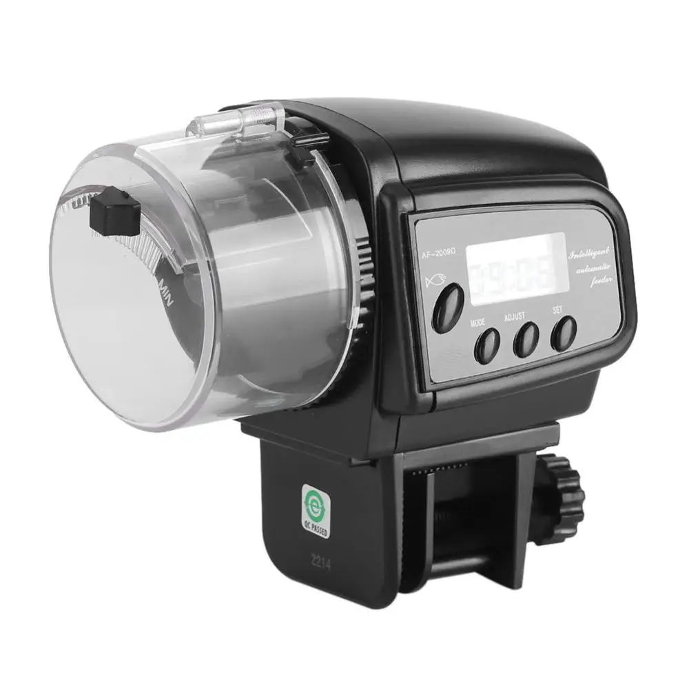 

New Original LCD Electronic Automatic Fish Feeder Dispenser Timer High Precision Automatic Tank Food Feeding Machine Tool