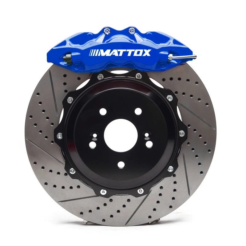 

Mattox Big Brake Kit Front 2-Piece Forged 6POT Caliper Slotted and Drilled Rotor 355x32mm For Benz C-Class W204 207-2014