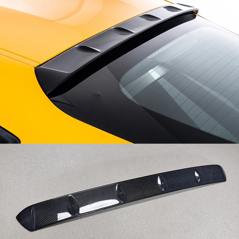 

Real Carbon Fiber Car Rear Trunk Boot Lip Spoiler Wing Lid For Toyota For Supra 2019 2020 FRP Rear Tail Wing Spoiler Lip