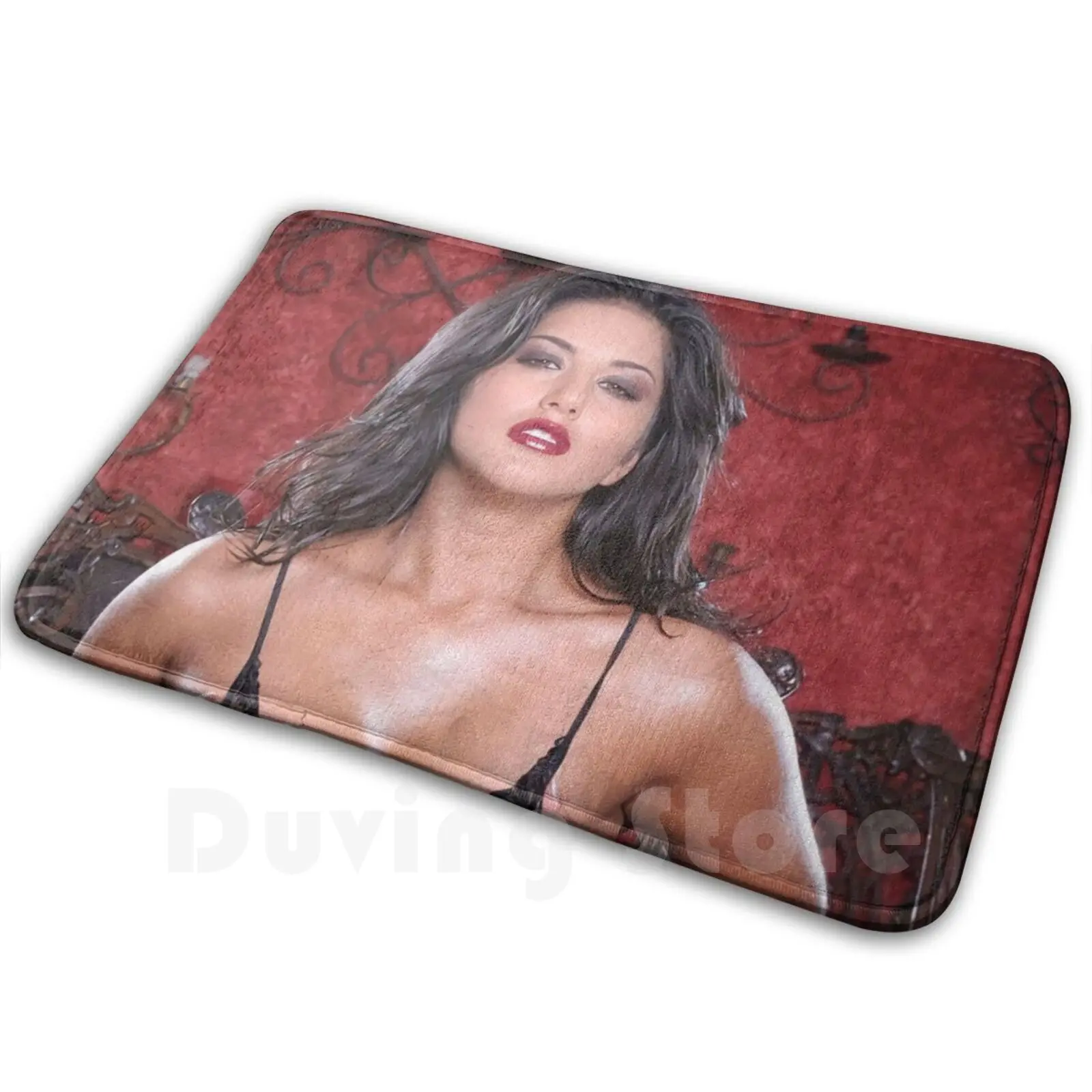 Sunny Pamer Oppai-alfombra con cojín, lencería suave para niñas, lencería Sexy, Reid Leone Lana Rhoades Mia