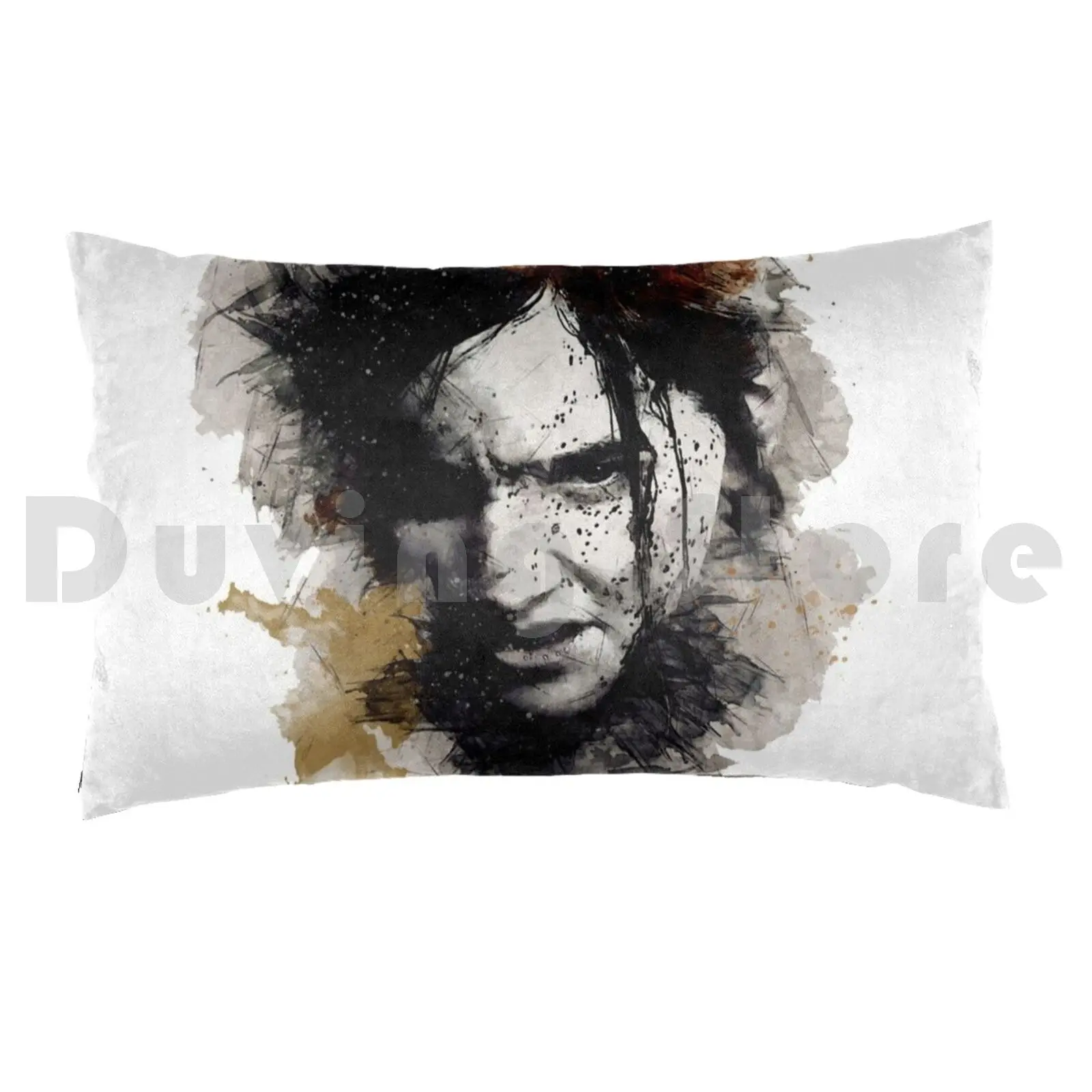 Ellie-The Last Of Us 2 Part Ii Painting Pillow Case DIY 50*70 Tlou Tlou 2 The Last Of Us The Last