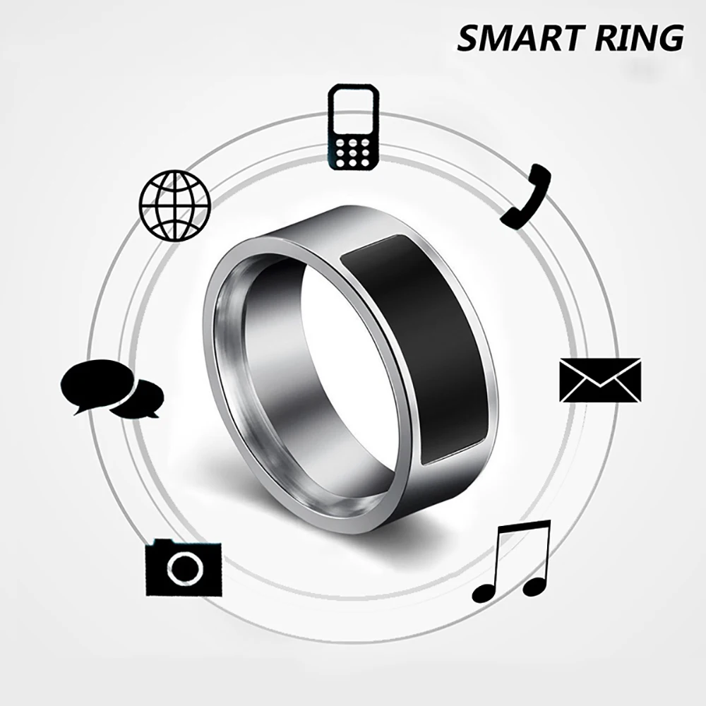 New Smart Ring NFC Multifunctional Waterproof Smart Ring Wearable Finger Digital Ring Smart Accessory