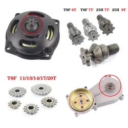 49cc T8F 11 13 14 17 20 Variator Tasche Dirt Bike kinder Atv 25H 6T 7T mini Moto 2 Hub Ketten Zahn Kettenrad Kette Motor