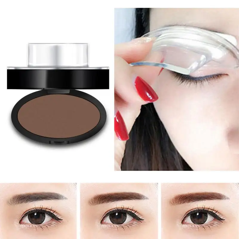 Eyebrow Enhancer Powder Magic Eyebrow Powder Definition Brow Stamp Waterproof Paint Technic T0965