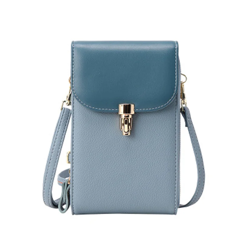 

Mini Crossbody Shoulder Bags Women Fashion PU Leather Cell Phone Pocket Card Purse Ladies Small Bag Female Messenger Phone Purse