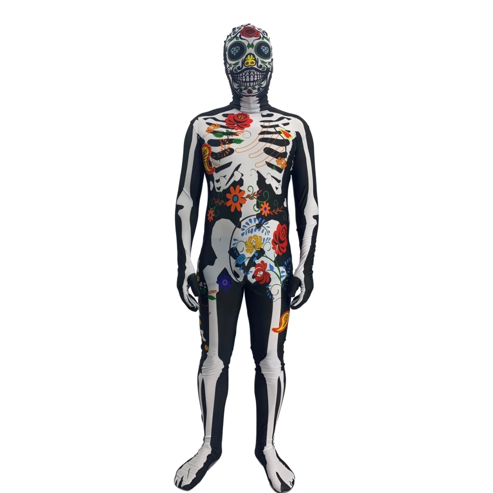 Costume d'halloween pour adultes et enfants, Costume Zentai pour Cosplay