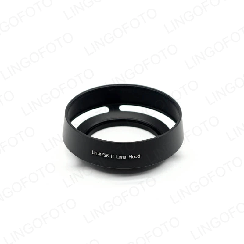 LH-XF35 II for Fujifilm XF 35mm f/2 R WR, XF 23mm F2, XF 23mm F2 R WR Fujinon Screw in Metal Lens Hood Replace LH-XF35-2