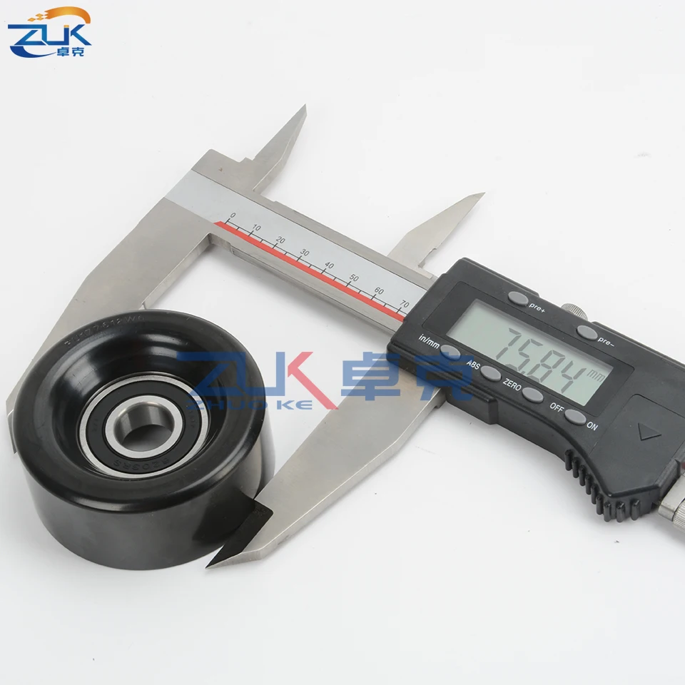 ZUK حزام الموتر المهمل بكرة لهوندا أكورد 2003 2004 2005 2006 2007 CRV 2002-2006 تيار RN3 2001-2005 OEM:31180-PNA-J01