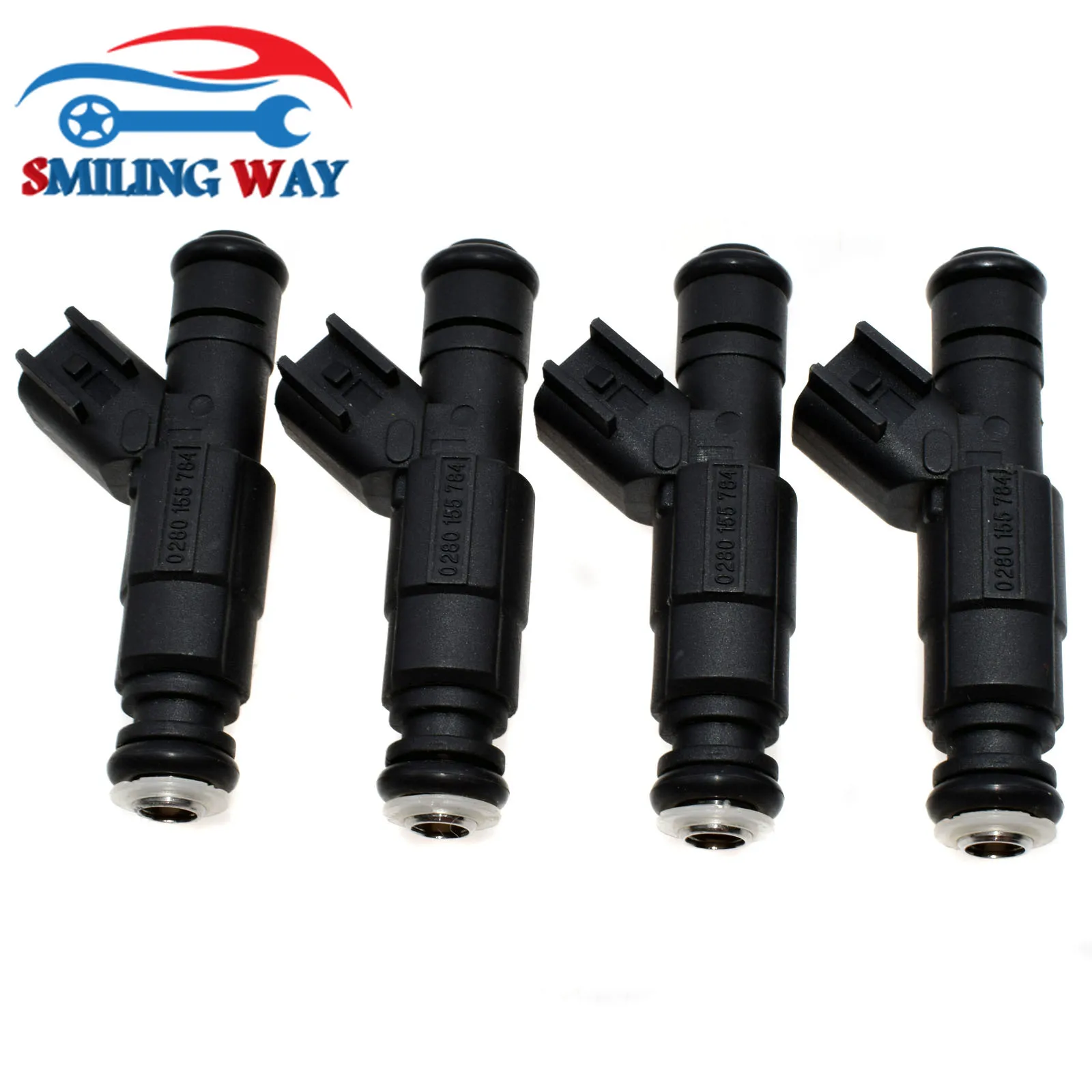 SMILING WAY Fuel Injector or Connector Harness Plug Pigtail 0280155784 For Jeep Cherokee 4.0L Cheroee Grand Cherokee TJ Wrangler