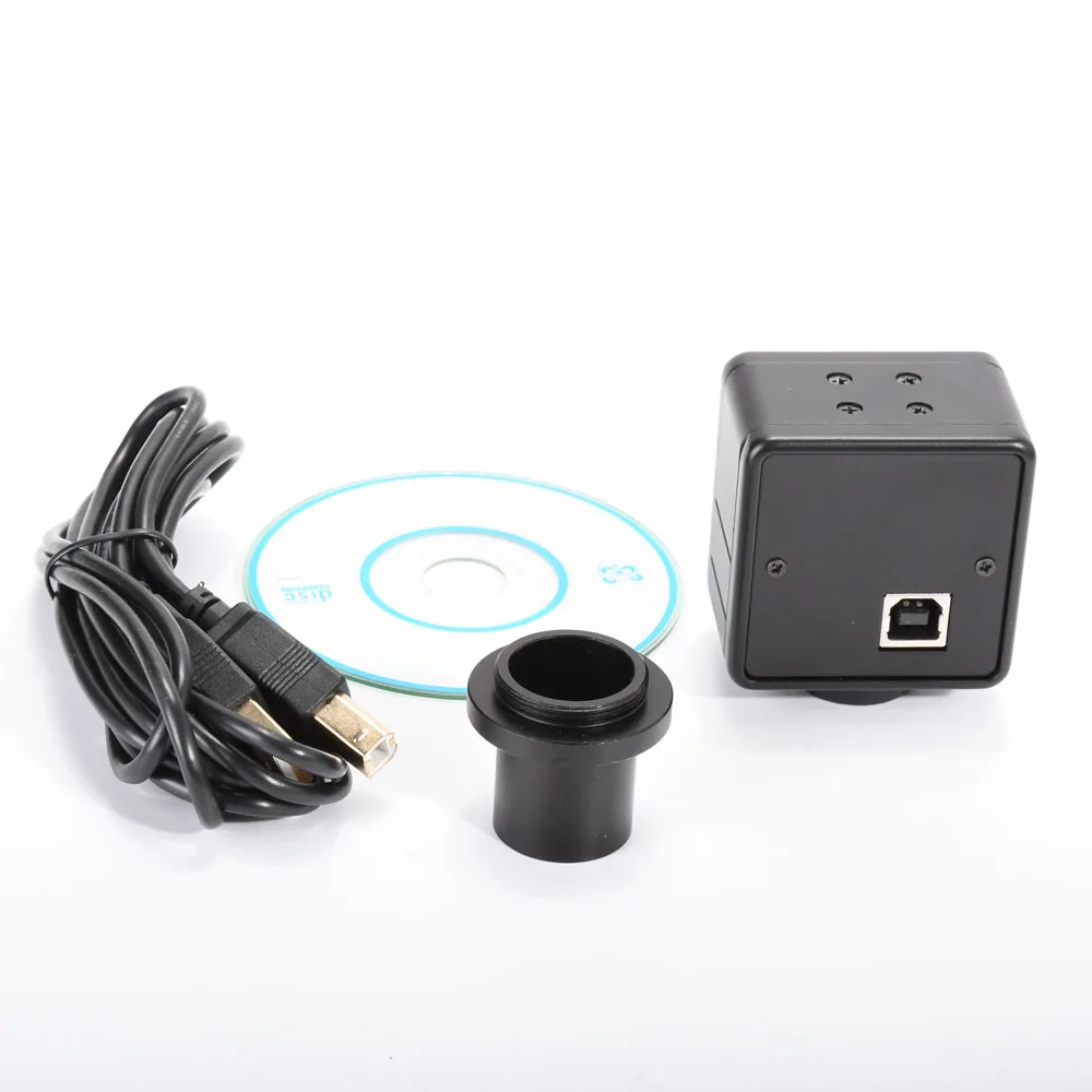 Hayear 5mp Usb Cmos Câmera Eletrônico Ocular Digital Driver Software de Medição para Janela Mac Microscópio Biológico Estéreo