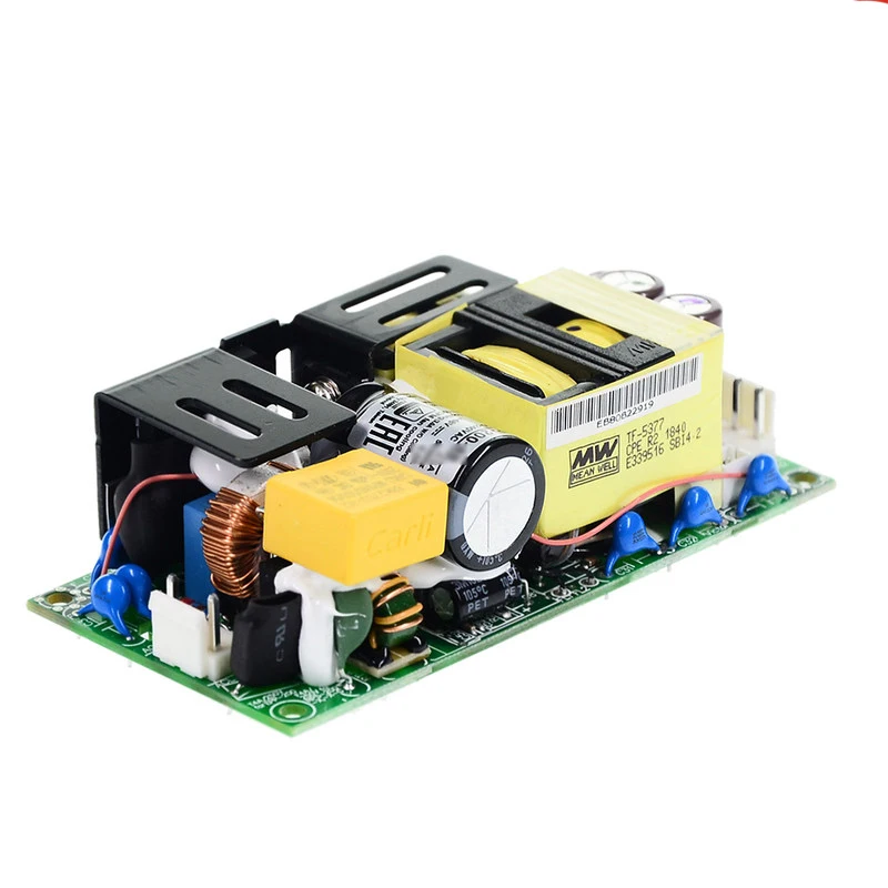 (Meanwel)EPP-100/120S/150/200/300/400/500 Green Open Frame Power Supply acdc -12/15/18/24/27/36/48/54V 5x3 compact for industria