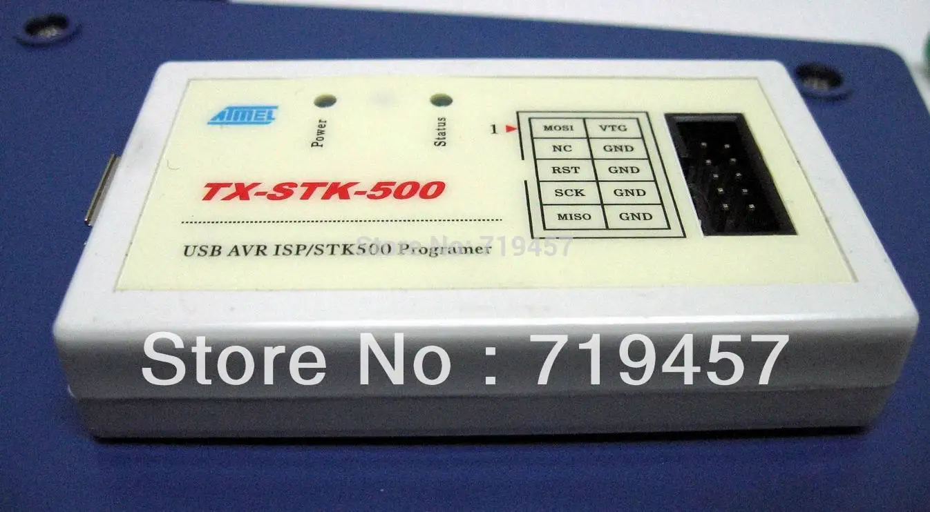 FREE SHIPPING  Avr910 stk500 reprogrammed ebn usb isp jtag