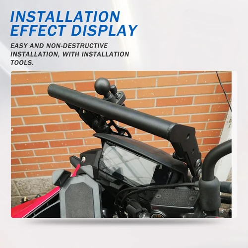 Imagen 2 del producto Soporte para teléfono inteligente de motocicleta, soporte de navegación GPS para Honda CB500X CB500 CB 500 X 500X 2016 - 2024, accesorios