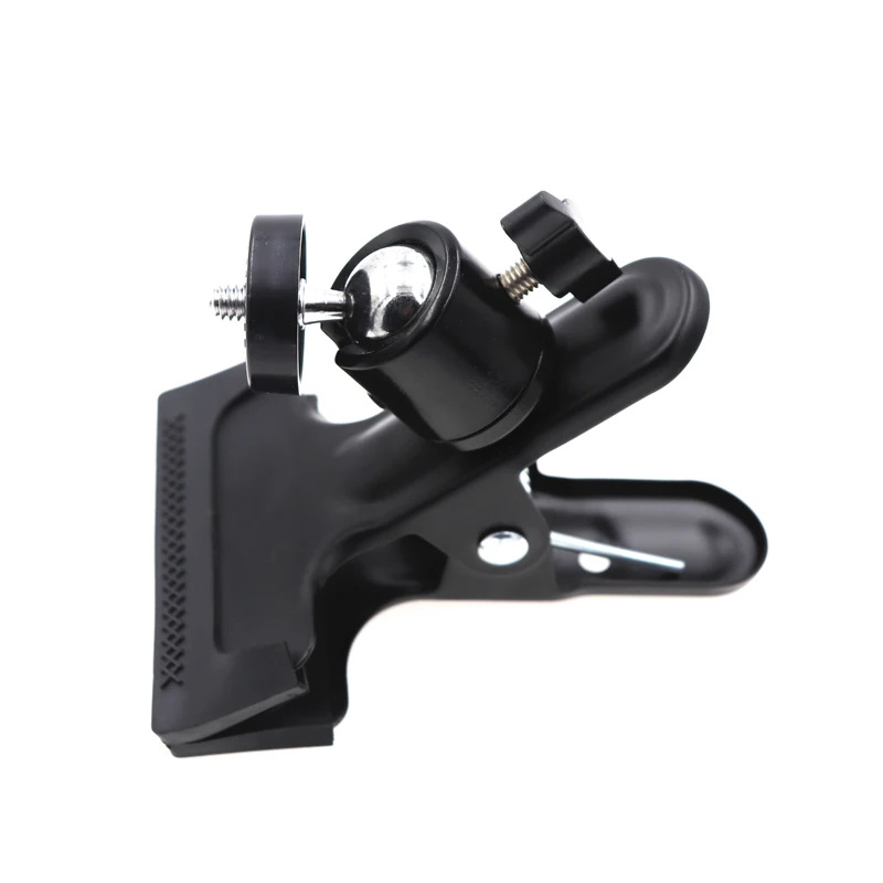 Metallo Treppiedi Staffe E Supporti Multi-funzione Clip Morsetto Del Supporto Del Supporto Con Testa a Sfera Standard di 1/4 "a vite Per morsetto Accessori Per la Fotografia