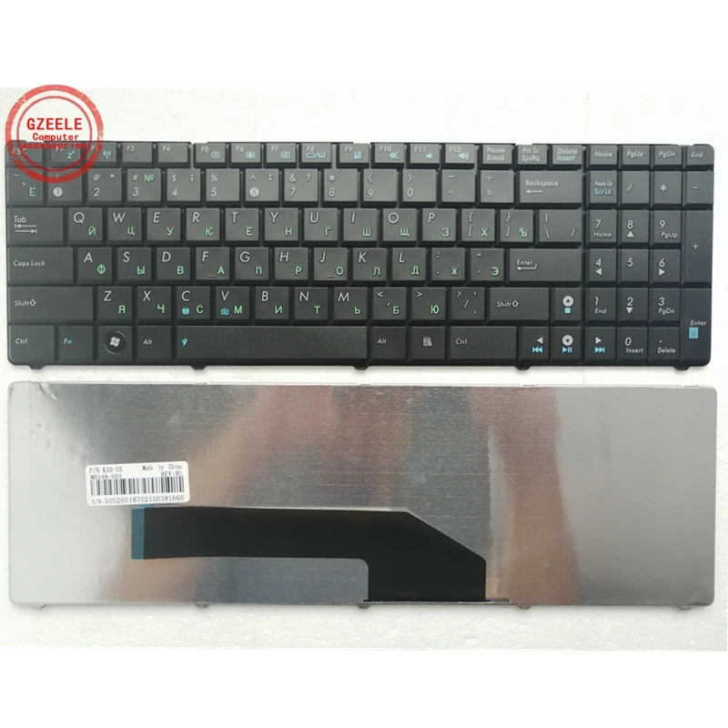 RU Laptop Keyboard For Asus K50X X5 K71 K50ID K50IE K50E X50A K72 PRO5DIJ K50A K62 K70 K50IJ K50IN K51 K60 X5D X50AF Russian