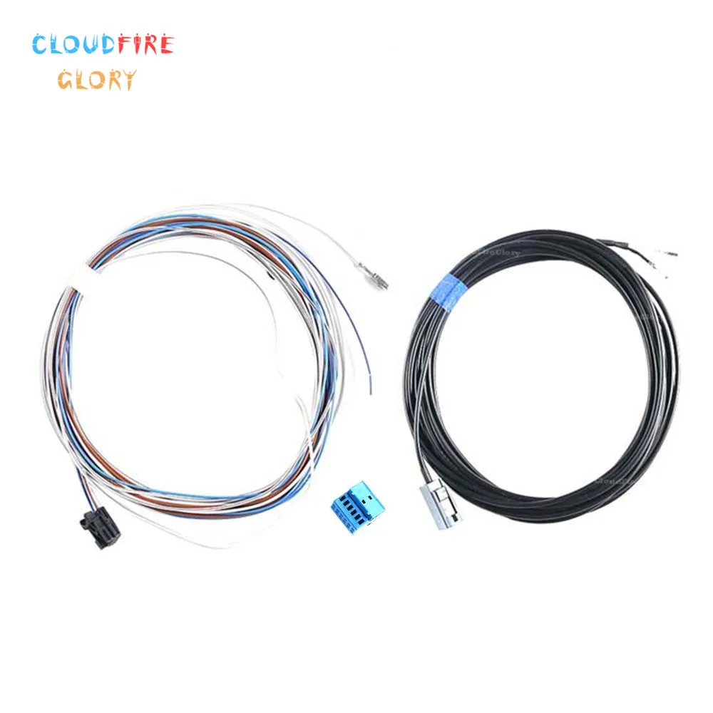 

RCD330 MIB AV Rear View Camera RVC Reverse Parking Camera Harness Cable Wires For Tiguan Jetta MK6 Passat B7 Touran