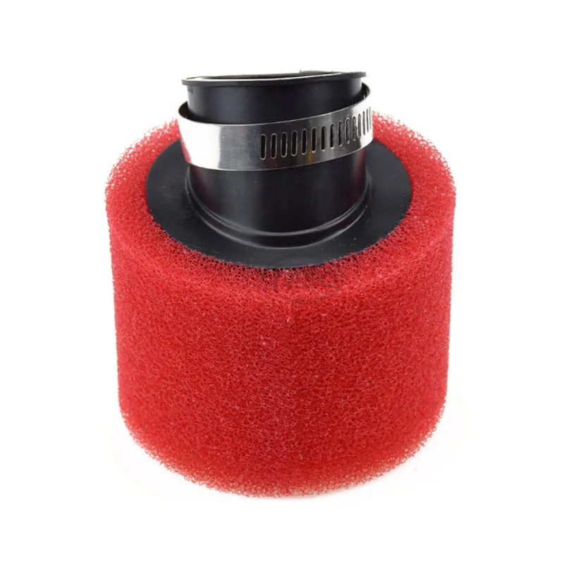 35mm/38mm/40mm/42mm/45mm/48mm Sponge Cleaner Universal Motorcycle Air Filter Fit Off-road Motorcycle Beach Vehicles Scooters