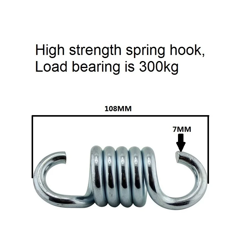 700 LB Hammock Hanging Kit Heavy Duty Ceiling Spring Hooks with Steel Wall Anchors for Hammock Stand Swing Chair Yoga Exercise