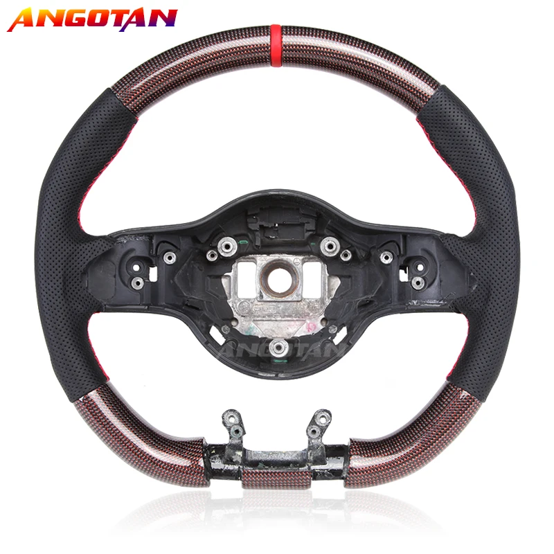 

Carbon Fiber Steering Wheel Sprort Car volante esportivo Fit For Benz AMG GT C G S A CLA GLE E GLB GLC Series