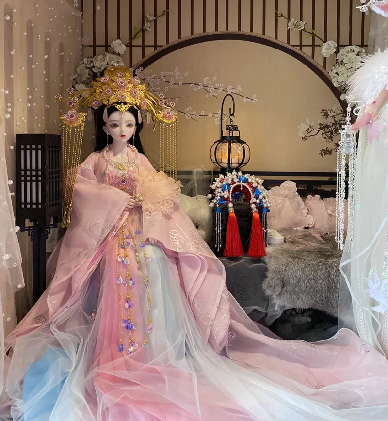 1/4 1/3 Schaal BJD SD Oude Kostuum Pop Accessoires China Japan Korea 16 CM Retro Draagbare Lantaarn Model voor MSD SD13 C0754