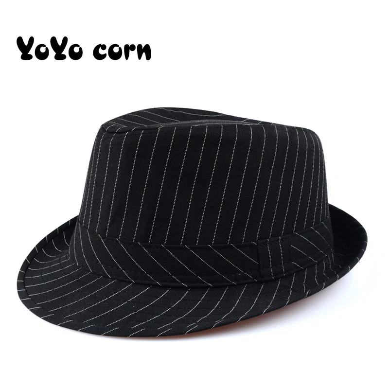 yoyocorn grass top hat British wind summer sun hat Men's gentleman hat fashion retro lady  middle and old age English  jazz cap