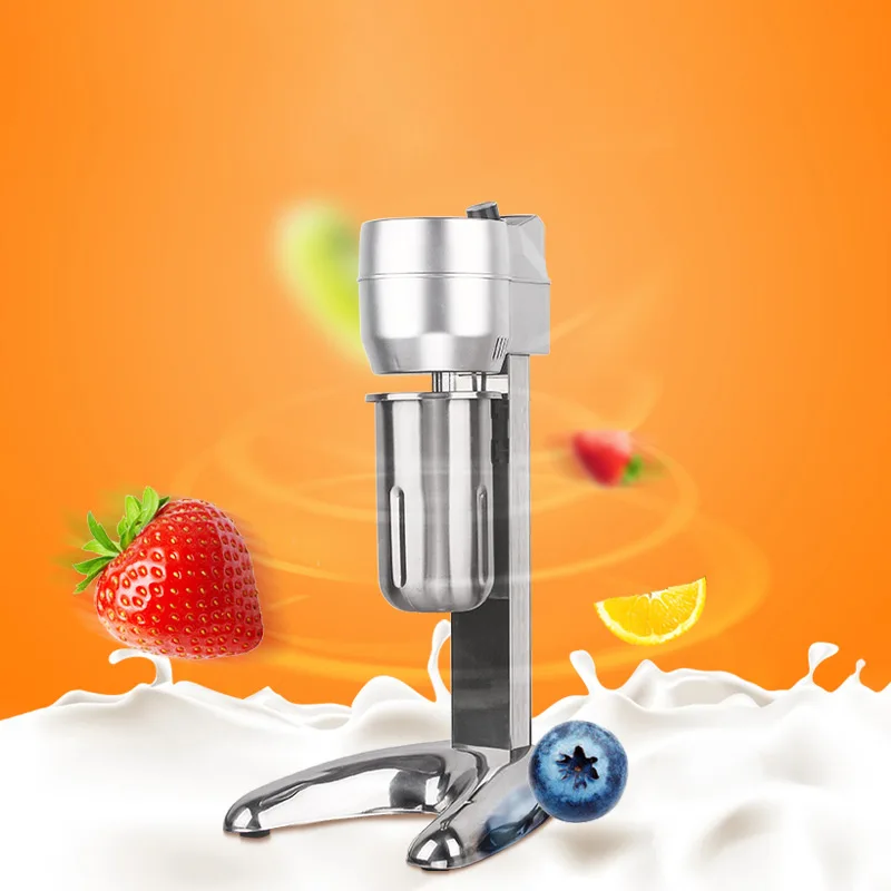 

Commercial Milkshake Machine Household Electric Blender Single Head Milkshake Machine Stainless Steel Milk Mixing Machine