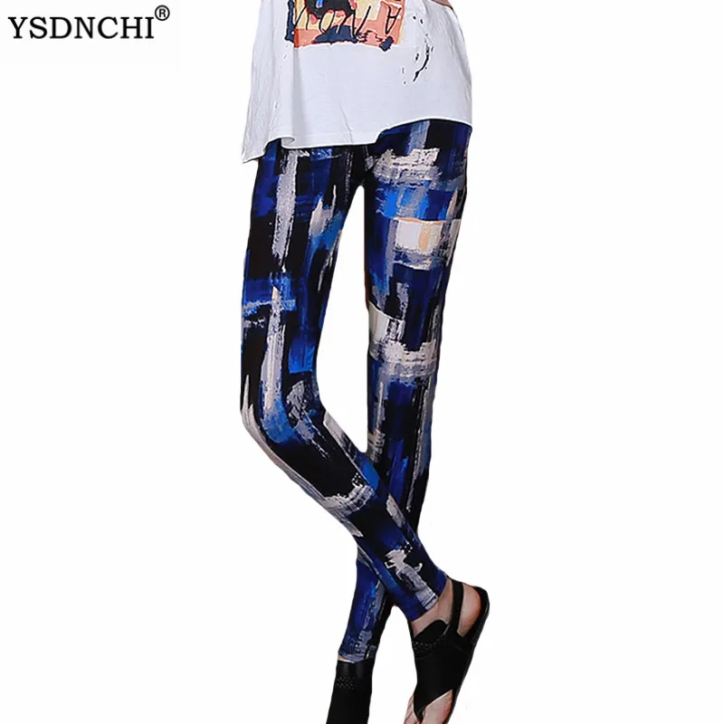 YSDNCHI กางเกง Push Up ออกกำลังกาย Leggings เซ็กซี่พิมพ์ฟิตเนส Leggings Activewear ผู้หญิงสูงเอวหญิง Gym ความยืดหยุ่นสูง