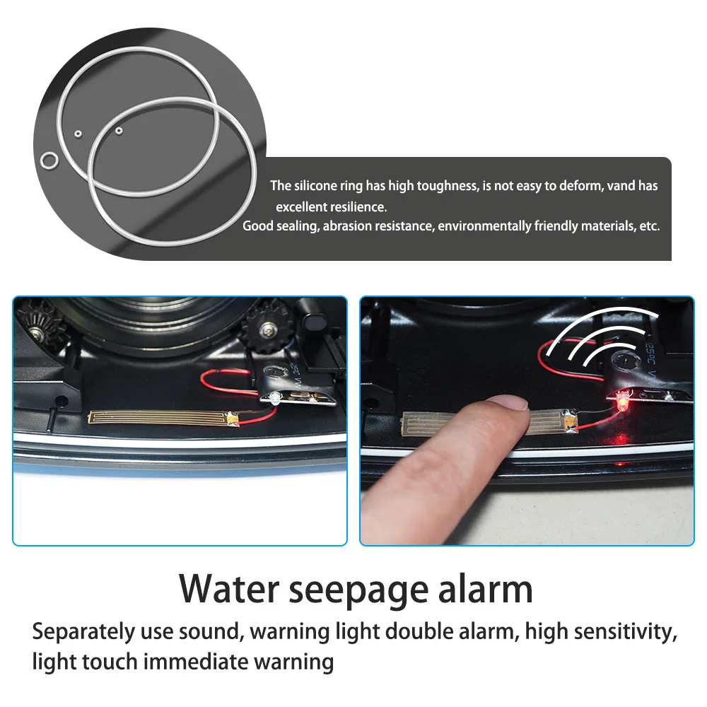 Seafrogs ดําน้ําสําหรับ Sony A7C 6 "dome16-35mm เลนส์กล้องกันน้ํายางสําหรับดําน้ํา