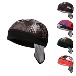Bike Cycling Outdoor Sports Pirate Headscarf Mountain Road Bike Breathable Quick-drying Wicking Stretch Well Sports Hat