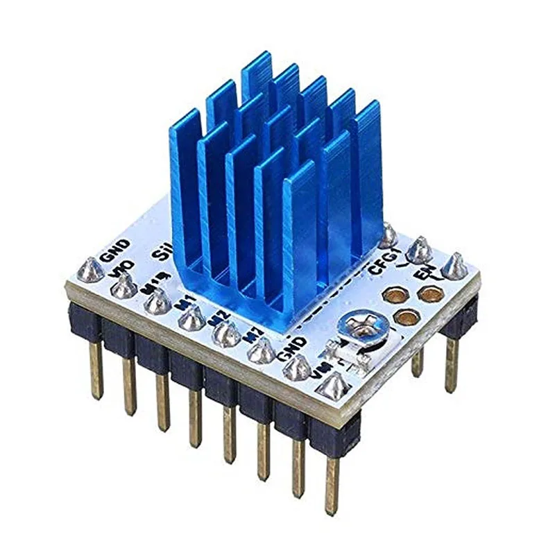 Imagem -05 - Azul Raspberry pi Dissipadores de Calor Refrigerador Alumínio 9x9x12 mm com Adesivo para Resfriamento Raspberry pi 32 Modelo b Lv8729 Tmc2100 100 Pcs