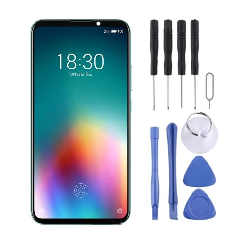 

OLED Material LCD Screen and Digitizer Full Assembly For Meizu 16T