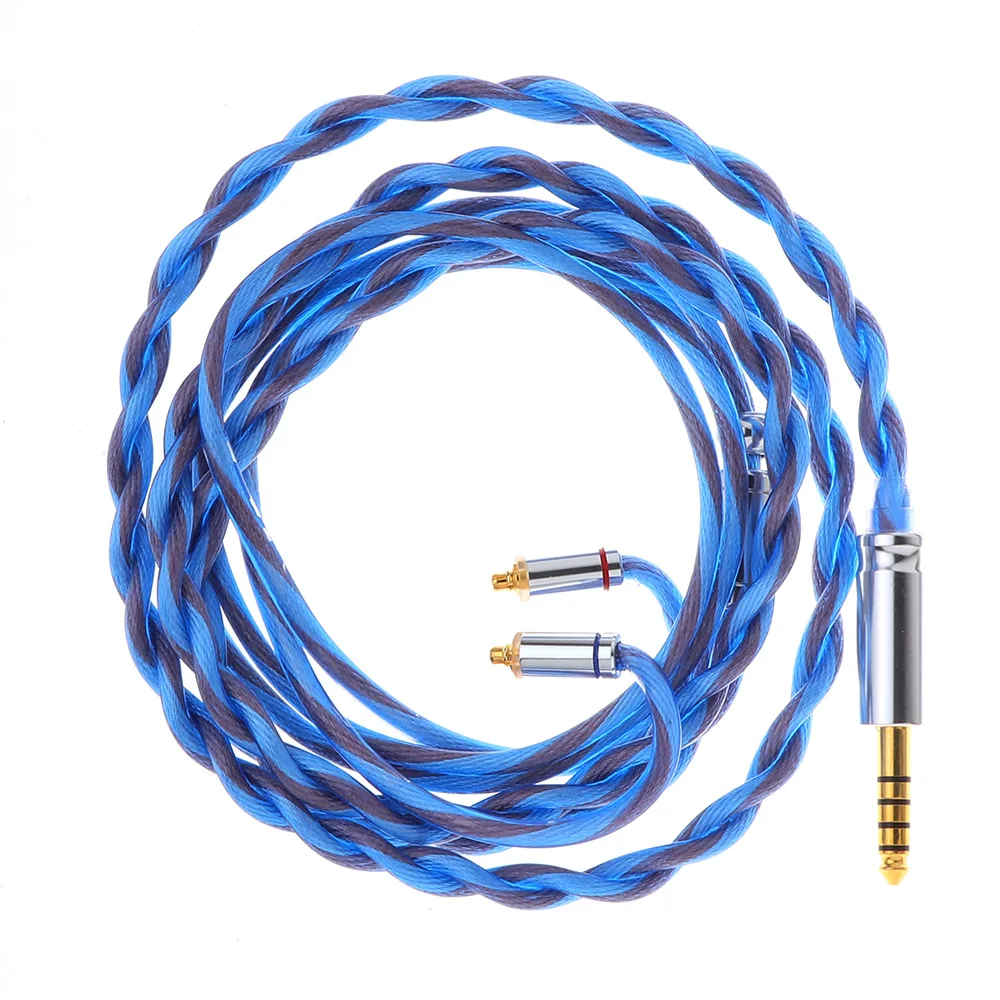 Linsoul Euphrosyne Litz type 6 5N OCC verzilverde OCC-kabel met hoogwaardig materiaal