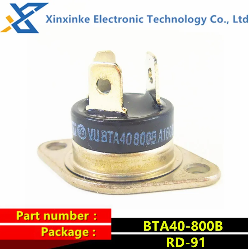 1PCS 40A/800V RD91 BTA40-800B BTA40-700B BTA40-600B BTA25-800B BTA25-700B BTA25-600B BTA25 BTA40 800B 700B 600B