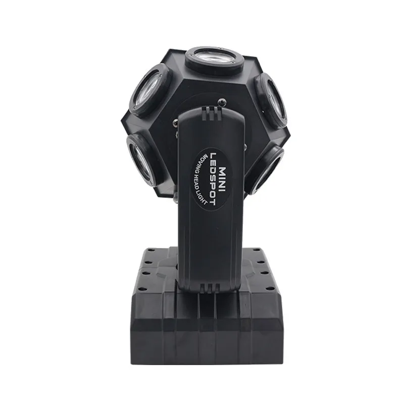 Imagem -04 - Rgbw Led Beam Futebol Moving Head Light Dmx512 Rotação Beam Stage Iluminação Efeitos Maravilhosos Disco dj Club Party Lights 12x10w