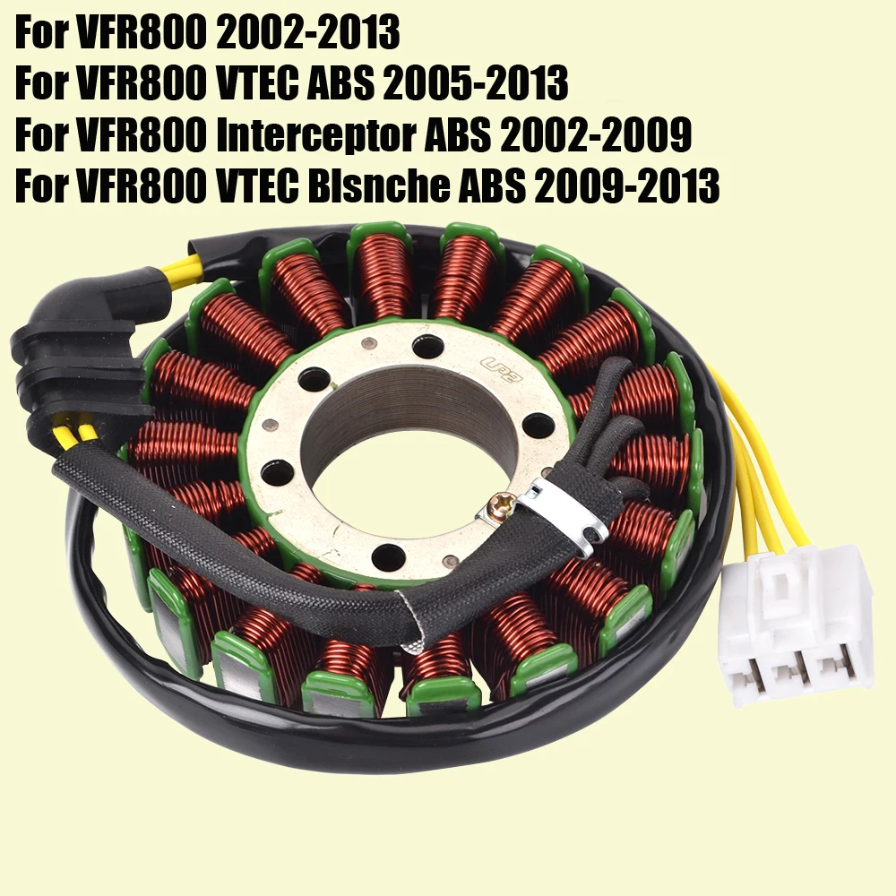 Stator Coil for Honda VFR800 1998 - 2013 Motorcycle Generator Coil VFR 800 Interceptor