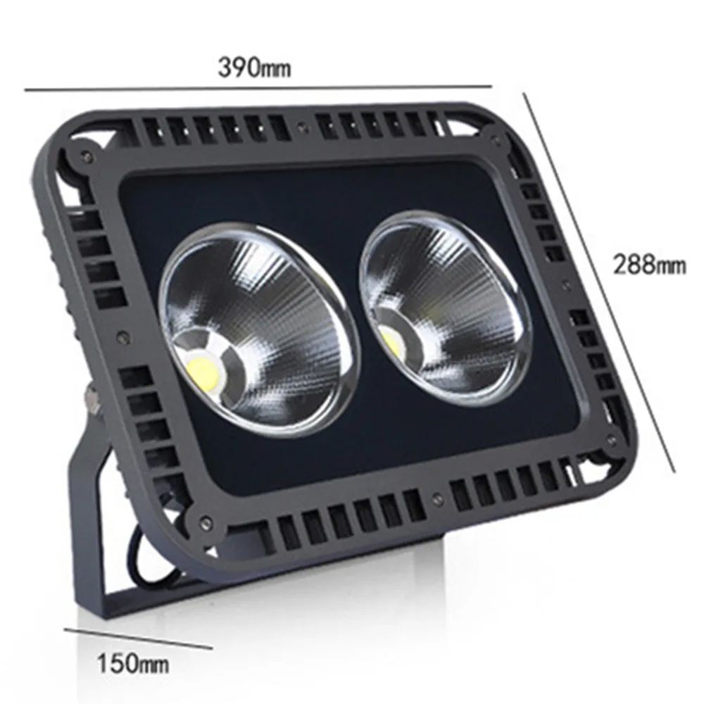 8pcs/lot Led Tunnel Lamp IP65 Waterproof 100W 200W Led Floodlight Outdoor Lighting Projecteur LED Flood Light 85-265V External