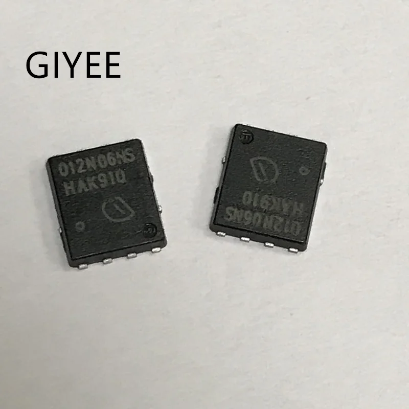 10PCS  Standard BSC012N06NS marking 012N06N TDSON8 MOSFET with low internal resistance of 1.2 milliohms BSC012N06NSATMA1