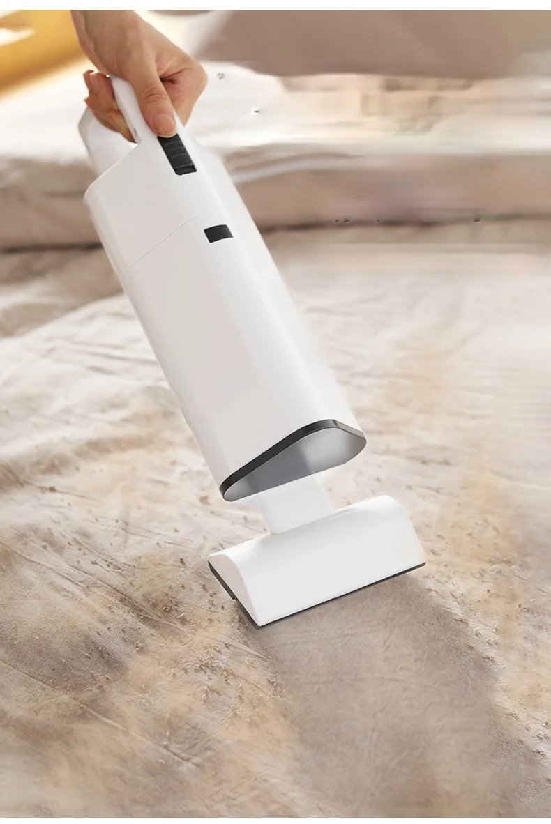 

TT Vacuum Cleaner Household Small Handheld Wireless Mini Noiseless High Power Carpet Bed Sofa