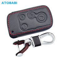 Leather Car Key Cover Remote Fobs Case Auto Accessories For Honda Freed Spike Hybrid StepWGN Elysion Civic CR-V Accord Zest Life