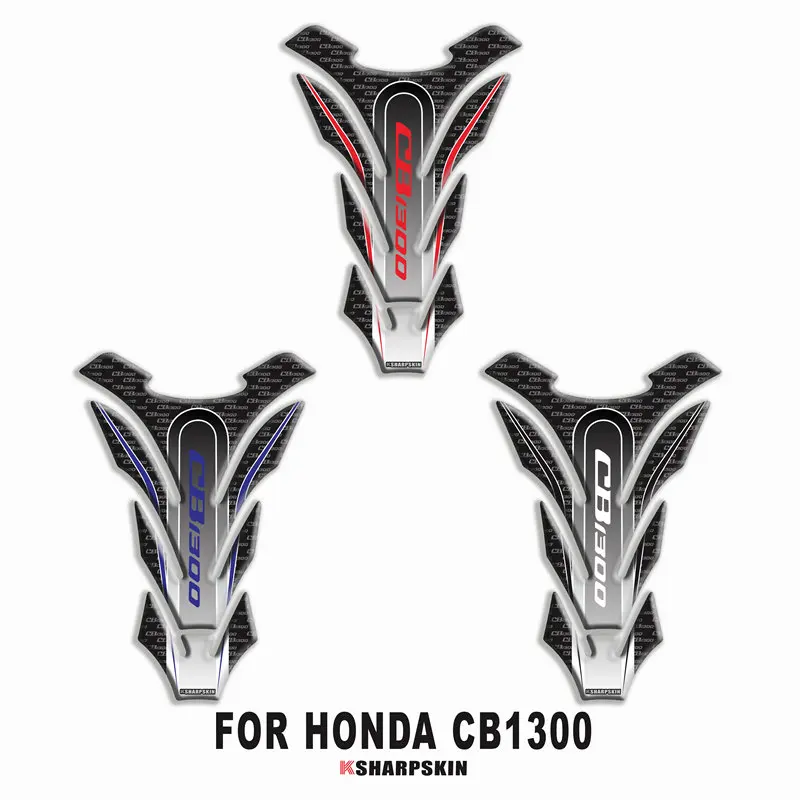 

New 3D fairing cylinder cover pad protector Fishbone Protective Decals for HONDA CB1300 cb 1300