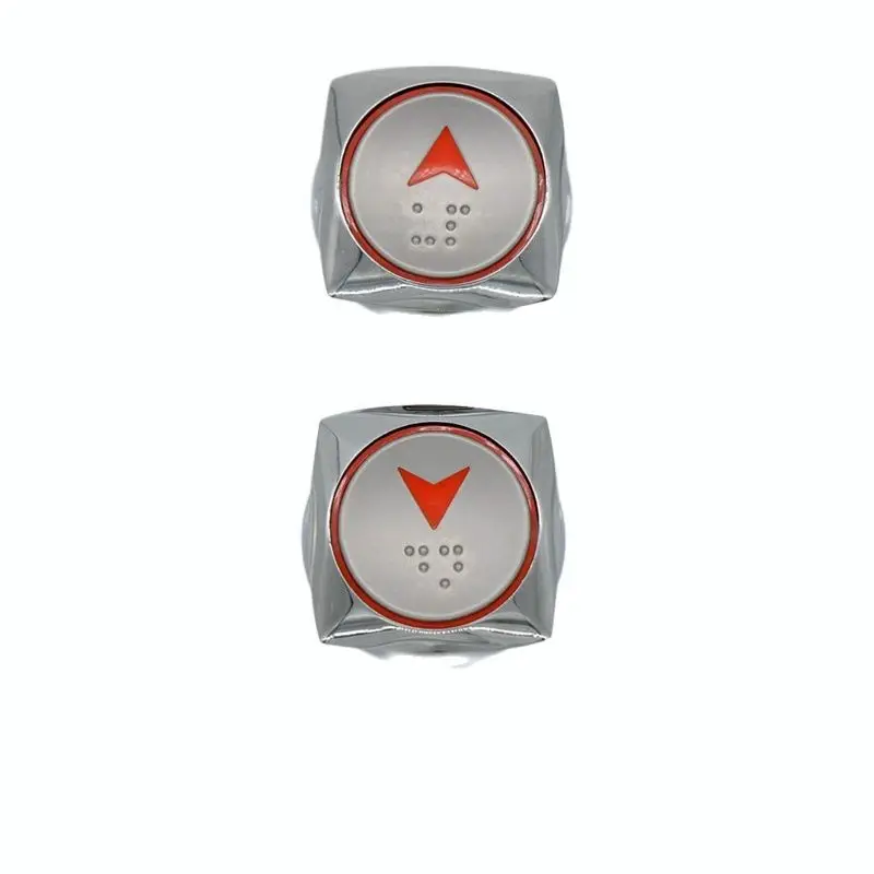 

5pcs Elevator Button KA304 Round Braille Parts