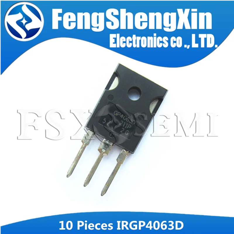 10pcs/lot IRGP4063D IRGP4063DPBF GP4063D TO-247  ULTRAFAST SOFT RECOVERY DIODE