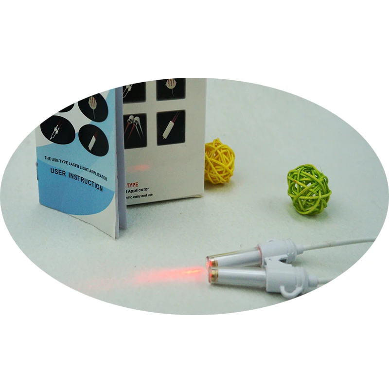 Electric Acupuncture Point Massage 650nm Laser Nose Rhinitis Sinusitis Cure Therapy Meridian Energy Massager