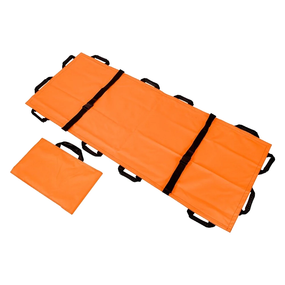 Thickened Canvas 12 Handles Soft First Aid Home Household Medical Stretcher With Handbag