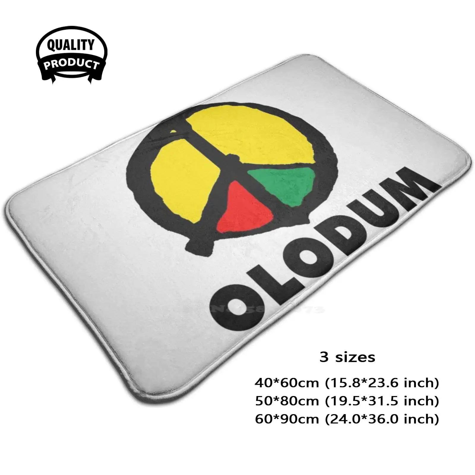 Picture Of Olodum Simbol Soft Cushion Home Carpet Door Mat Car Rug Funny New Hot Music Cartoon Party Night Us Band Electronic