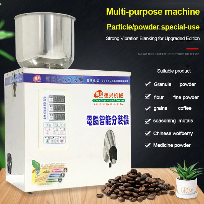 Automatic-Measurement-Distributing Packer Intelligent Split Packing Machine Particle/bag tea  filling machine 1-30g 220V/110v