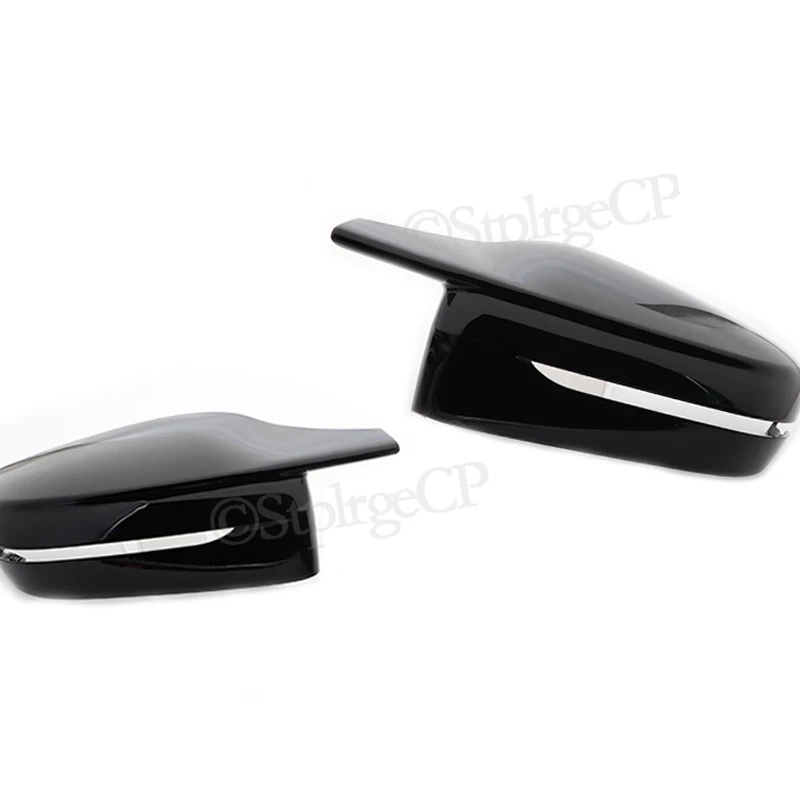 For BMW 3 4 5 7 8 Series G20 G21 G22 G28 G30 G38 G11 G12 G16 Mirror cover rear view cover black rear view mirror cover Replace