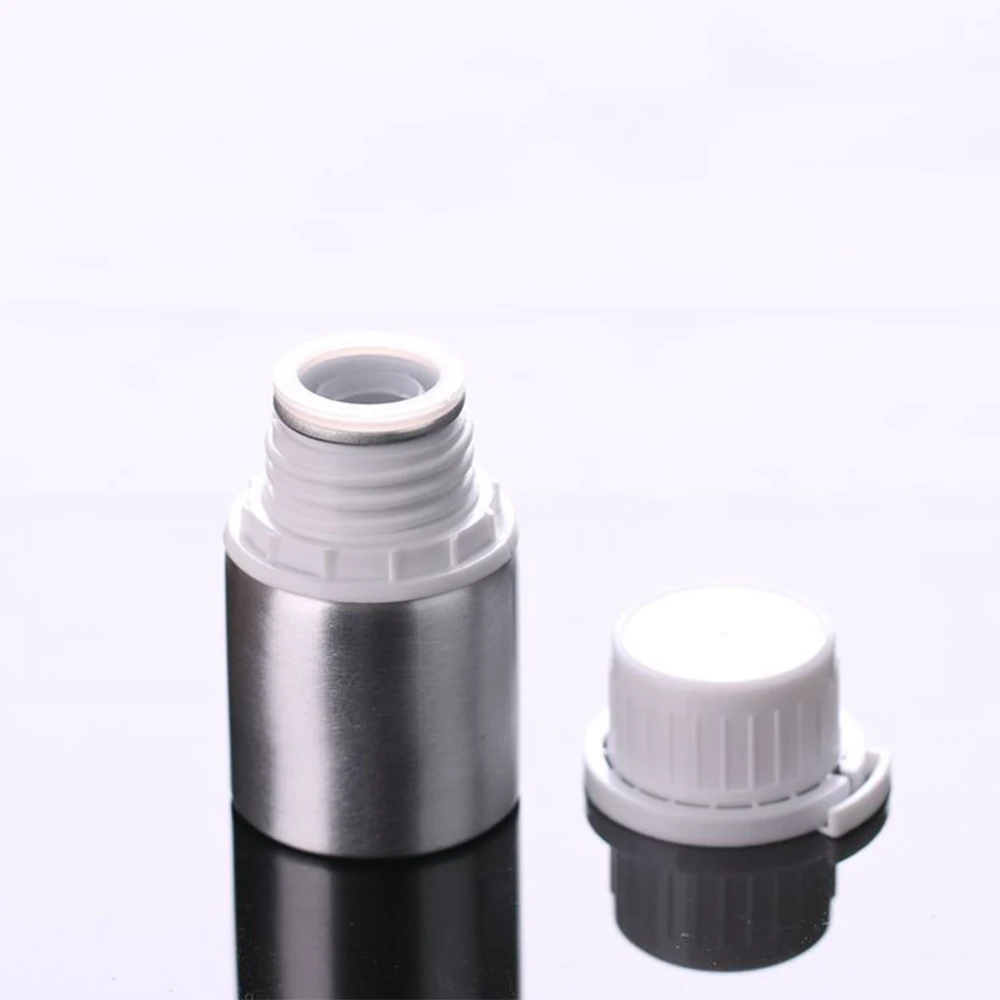 Aluminum Bottle Perfume Portable Empty Container Travel Essential Oil Bottle Anti-theft Cap Cosmetic Sub-bottling Aluminum Can