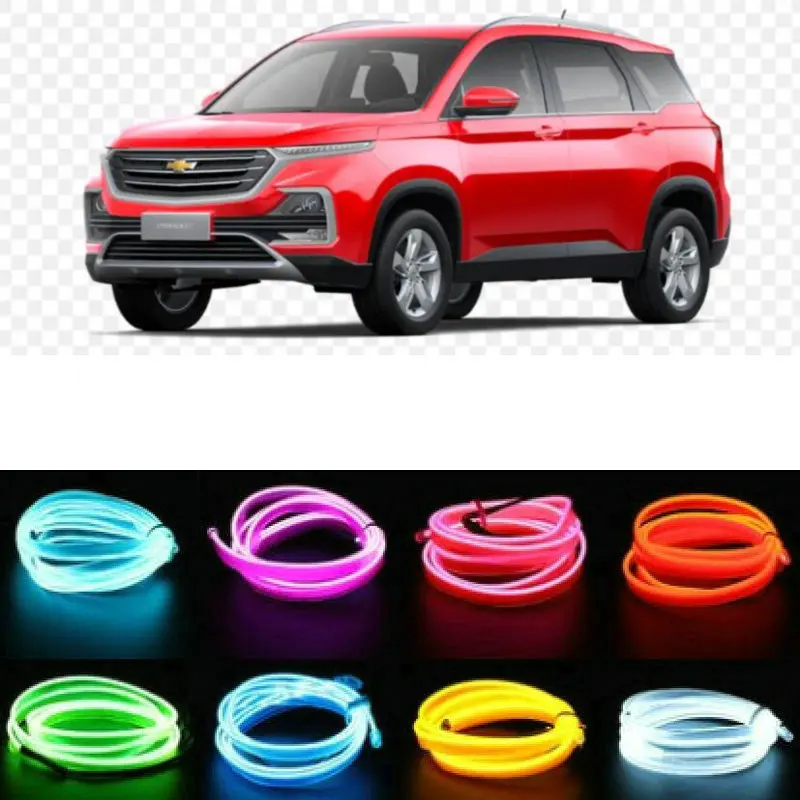 

5m el Atmosphere Lamp Interior Mood Lighting For Chevrolet lacetti aveo captiva IMPALA KALOS MATIZ NIVA NUBIRA ORLANDO SPARK