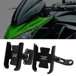 For KAWASAKI Z650 Z800 Z750 Z900 Z900RS Z1000 Z1000SX Z400 Z300 Motorcycle Accessories Handlebar GPS Phone Holder Bracket